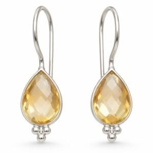 Citrine Earrings RJRE442A