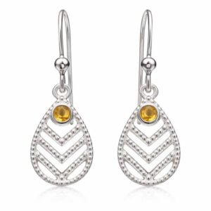 Citrine Earring RJRE486A