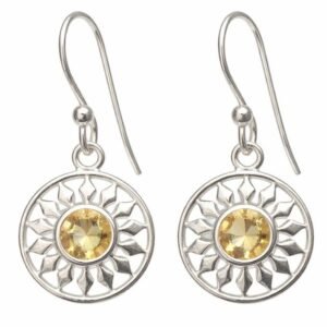 Citrine Earring RJRE631A