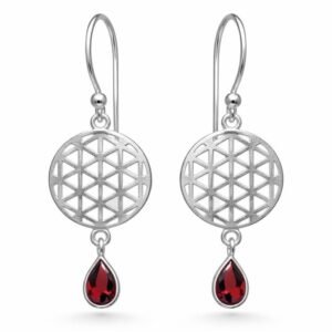 Garnet Earring RJRE873