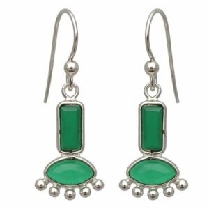 Green Onyx Earring RJRE-PKT28A