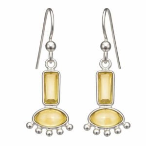 Citrine Earring RJRE-PKT28B