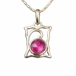 Ruby Quartz Pendant RJRN-PKT49-1A