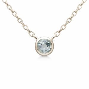 Blue topaz Pendant RJRN228A